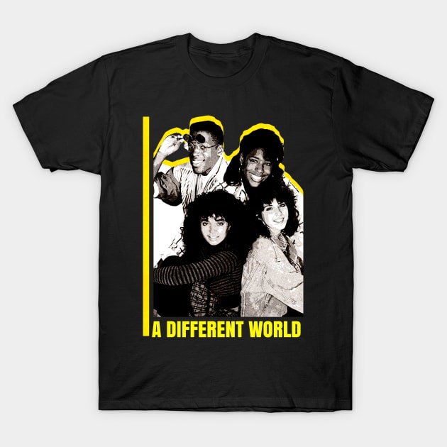 a different world T-Shirt by Collage Collective Berlin